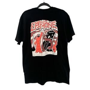 Gibson Epiphone 150th Anniversary Graphic Short Sleeve T-Shirt NWOT Size Medium